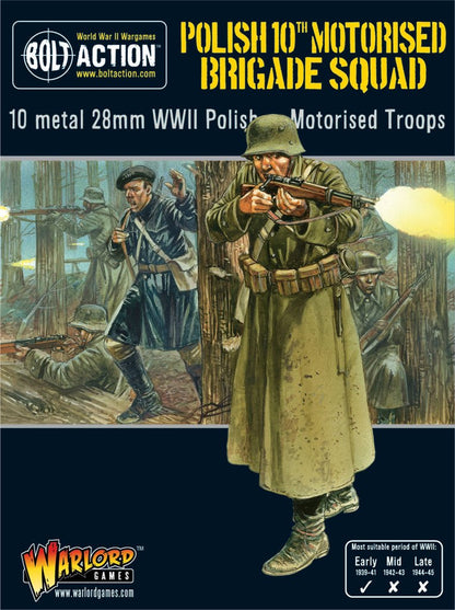 Polish 10th Motorised Brigade Squad - Poland (Bolt Action)
