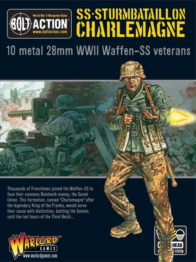 SS-Sturmbataillon Charlemagne - German (Bolt Action) :www.mightylancergames.co.uk
