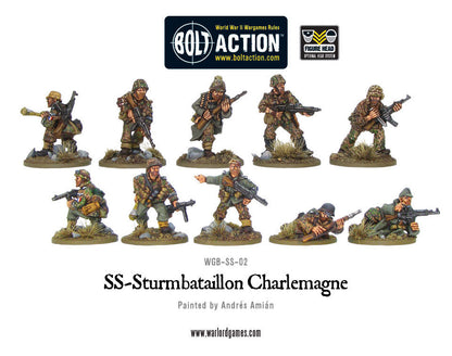 SS-Sturmbataillon Charlemagne - German (Bolt Action) :www.mightylancergames.co.uk