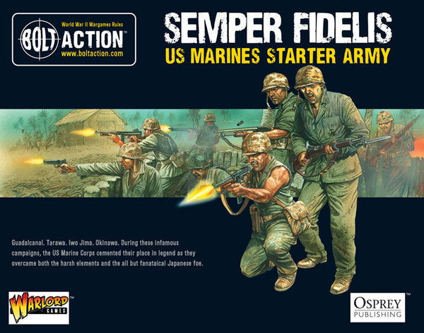US Marines - USA (Bolt Action) :www.mightylancergames.co.uk