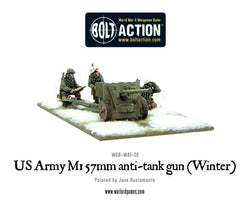 US Army 57mm anti-tank gun M1 (Winter)