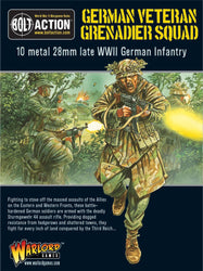 German Veteran Grenadier Squad (Bolt Action) :www.mightylancergames.co.uk
