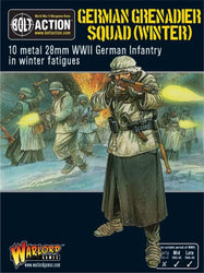 German Grenadiers in Winter Clothing  (Bolt Action) :www.mightylancergames.co.uk