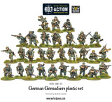 German Grenadiers WWII Late War Infantry - Bolt Action :www.mightylancergames.co.uk