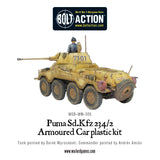 Puma SD.KFZ 234/2 Armoured Car - Germany (Bolt Action)