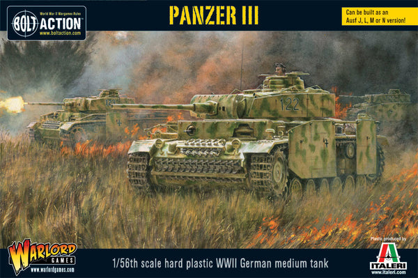 Panzer III - Germany (Bolt Action) :www.mightylancergames.co.uk