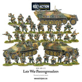 Late War Panzergrenadiers - German (Bolt Action) :www.mightylancergames.;co.uk