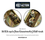 SD.KFZ 251/2 AUSF D (8CM Granatwerfer) Half Track - Germany (Bolt Action)
