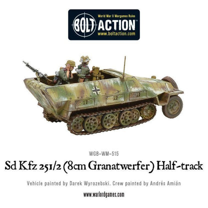 SD.KFZ 251/2 AUSF D (8CM Granatwerfer) Half Track - Germany (Bolt Action)