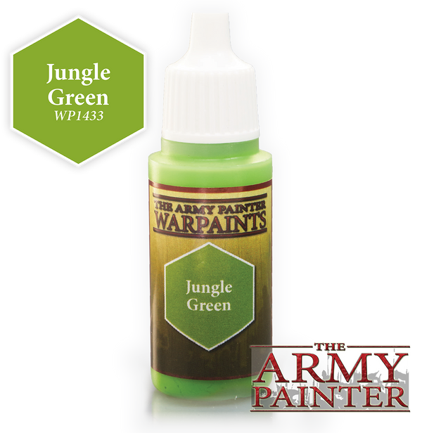 The Army Painter: Warpaints - Jungle Green: www.mightylancergames.co.uk