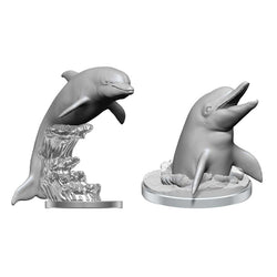 Dolphins Wizkids Deep Cuts Unpainted Miniatures