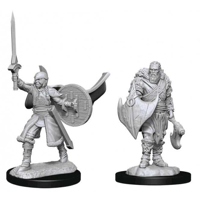 Human Berserkers Magic The Gathering Unpainted Miniatures