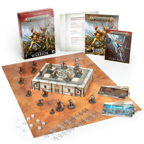 What's Inside The Age Of Sigmar Warrior Starter Set