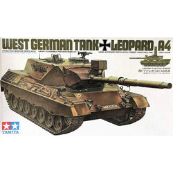 West German Leopard A4 Tank - Tamiya (1/35) Scale Models