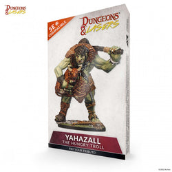 Yahazzal The Hungry Troll RPG Mini - Dungeons and Lasers