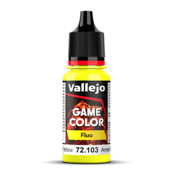 Vallejo Fluorescent Yellow Game Color Paint 18ml