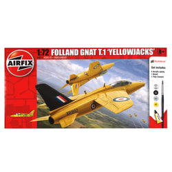 Airfix Folland Gnat T.1 'Yellowjacks' 1:72 Scale Kit