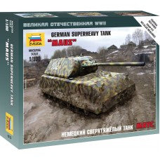 Zvezda 1/100 - MAUS German Superheavy Tank: www.mightylancergames.co.uk
