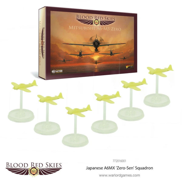 Mitsubishi Zero Squadron - Blood Red Skies
