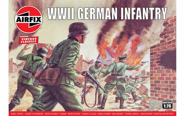 WWII German Infantry - 1:76 (Airfix A00705V)