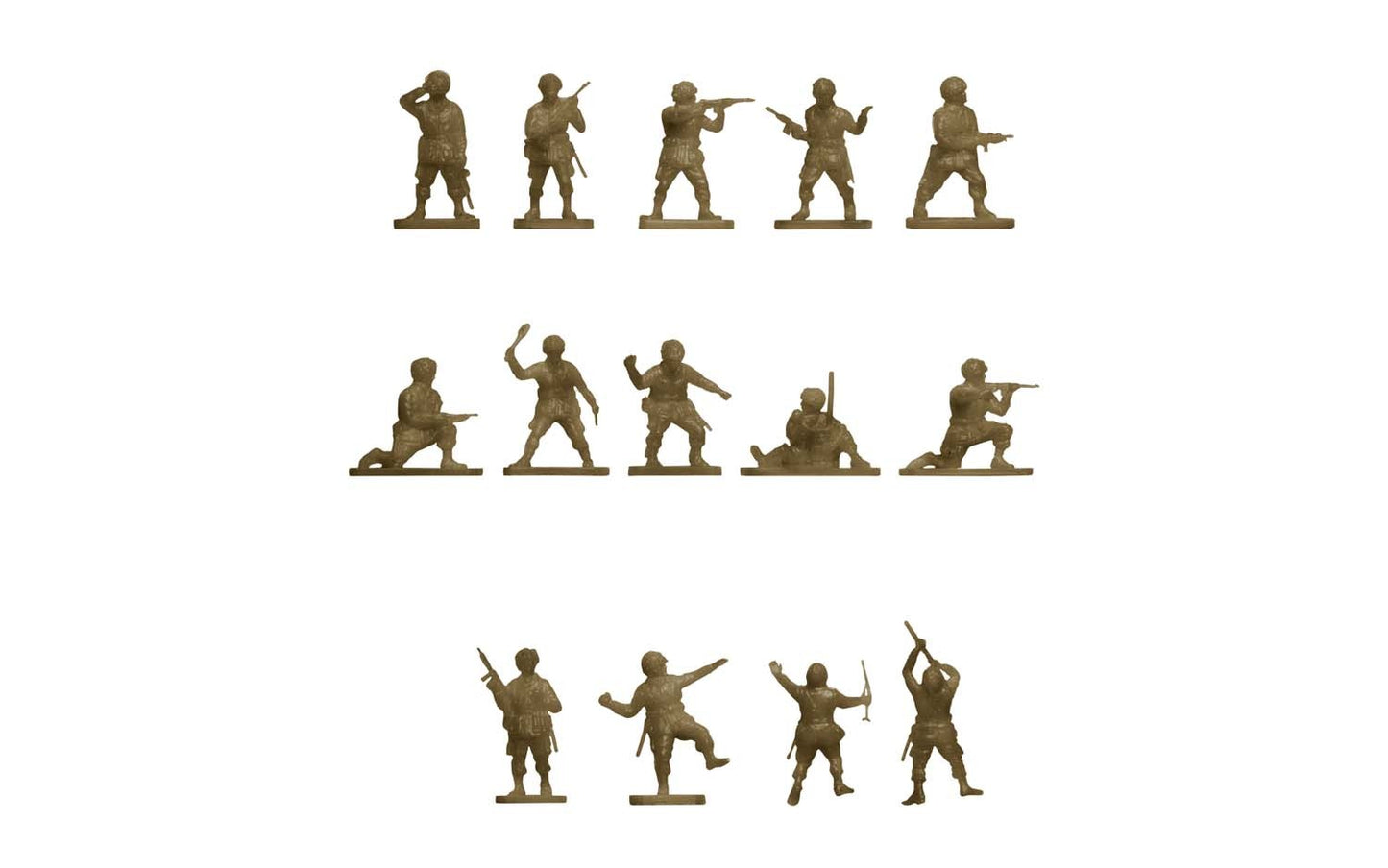 WWII US Paratroops 1:76 (A00751V)