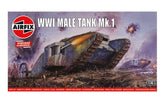 WWI Male Tank Mk.I  (Airfix 1/76...