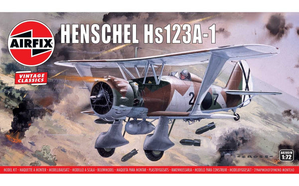 Henschel Hs123A-1 1:72 - Airfix 1/72 (A02051V)