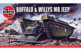 Buffalo & Willys MB Jeep 1:7...
