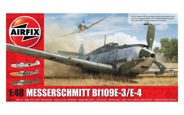Messerschmitt Bf109E-3/E-4 - Airfix 1/48: www.mightylancergames.co.uk
