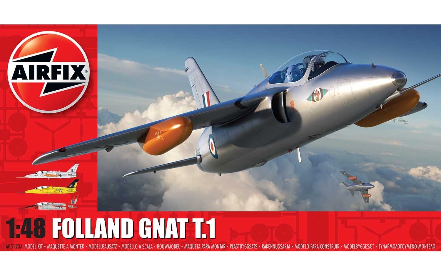 Folland Gnat T.1 - 1:72 (Airfix - A05123A)
