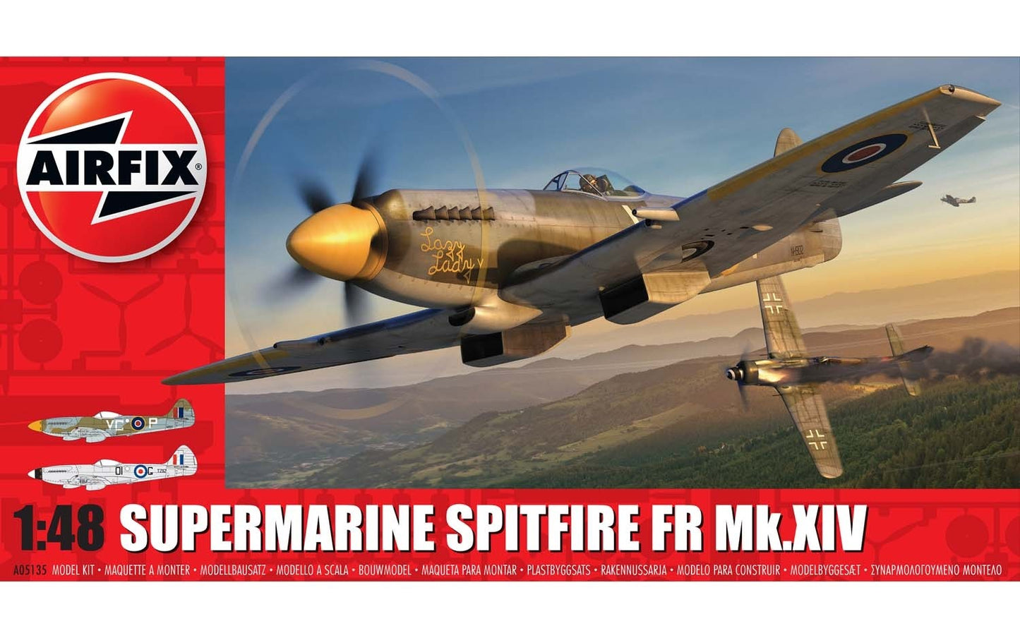Supermarine Spitfire FR Mk.XIV -Airfix 1/48: www.mightylancergames.co.uk