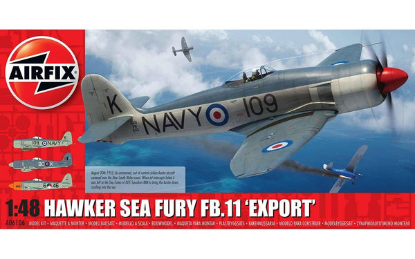 Hawker Sea Fury FB.11 'Export' - Airfix 1/48: www.mightylancergames.co.uk