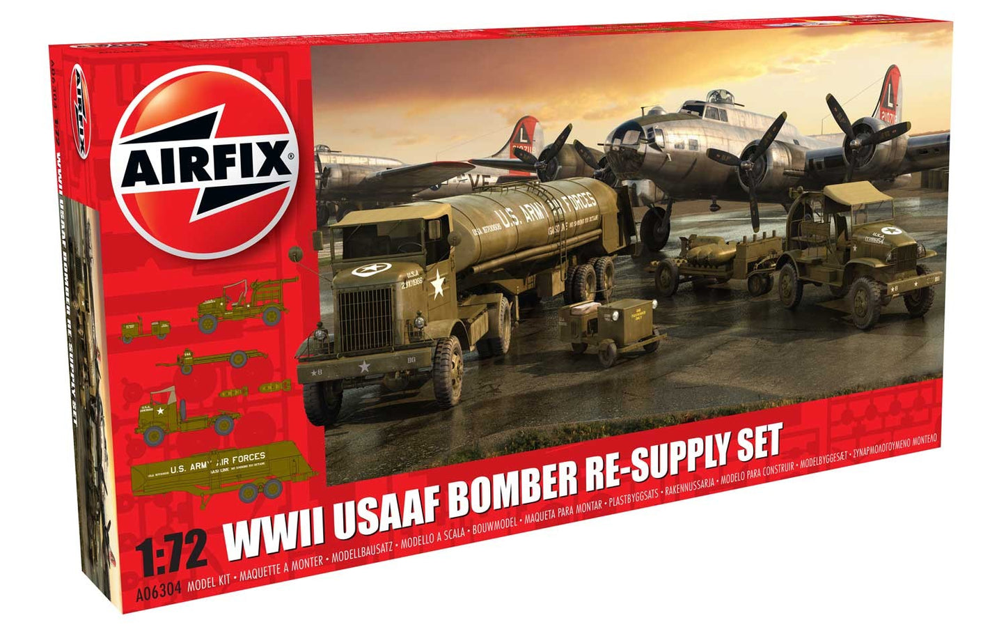 Airfix WWII USAAF 8th Bomber Resupply Set