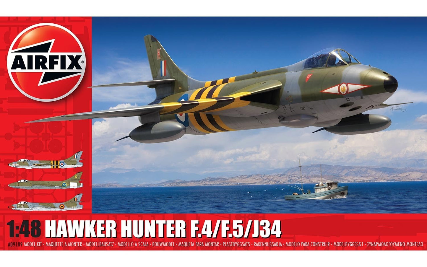 Airfix - Hawker Hunter F.4/F.5/J.34I 1/48