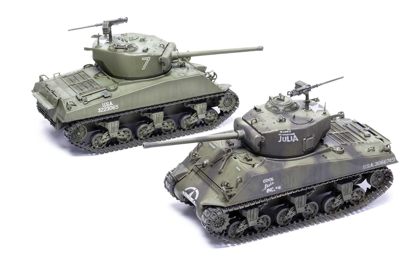 Airfix M4A3(76)W, Battle of the Bulge Sherman 1:35 A1365