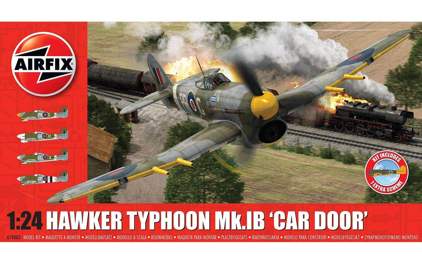 Hawker Typhoon 1B - Car Door  Airfix 1/24 (A19003)