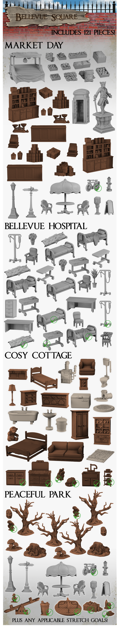 Terrain Crate Bellevue Square (Kickstarter Edition) - KSTC111