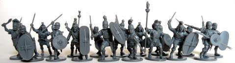 Ancient Iberian Unarmoured Warriors - Victrix - VXA012