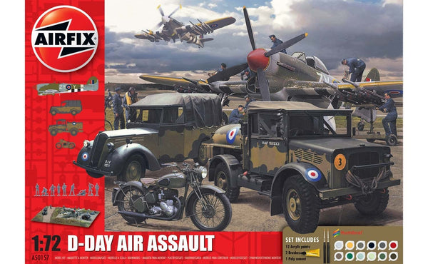 75th Anniversary D-Day Air Assault Set - Airfix 1:72 (A50157A)