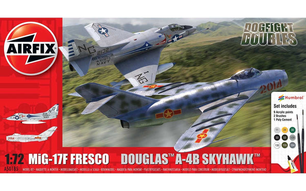 Mig 17F Fresco & Douglas A4B Skyhawk Dogfight Double Gift Set 1:72 (A50185)
