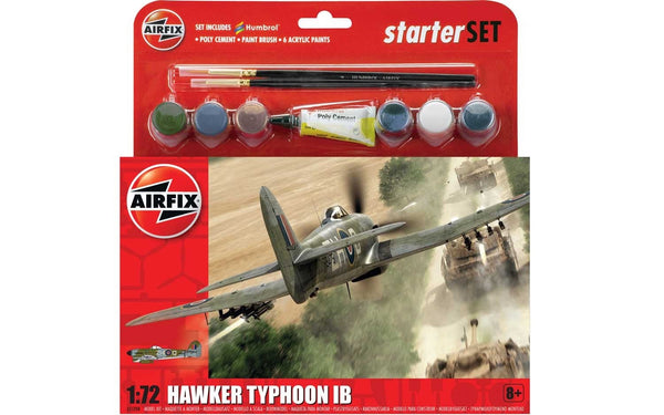 Airfix 1:72 - Hawker Typhoon Mk.Ib Starter Set (A55208)