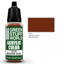 Green Stuff World Brown Skin Acrylic Paint