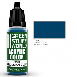 Green Stuff World Prussian Blue Acrylic Paint