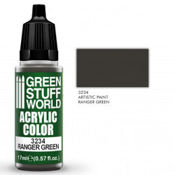 Green Stuff World Ranger Green Acrylic Paint