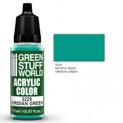 Green Stuff World Viridian Green Acrylic Paint