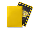 Dragon Shield Yellow Classic  – 100 Standard Size Card Sleeves
