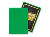 Dragon Shield Apple Green Matte– 100 Standard Size Card Sleeves