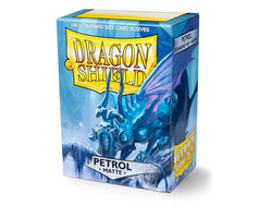 Dragon Shield Matte Petrol – 100 Standard Size Card Sleeves: www.mightylancergames.co.uk