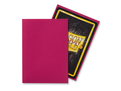 Dragon Shield Magenta Matte – 100 Standard Size Card Sleeves