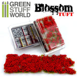 Blossom Tufts - RED Flowers - 6mm - Green Stuff World -9280